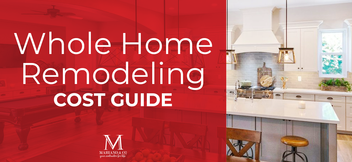 whole home remodeling cost guide in AZ